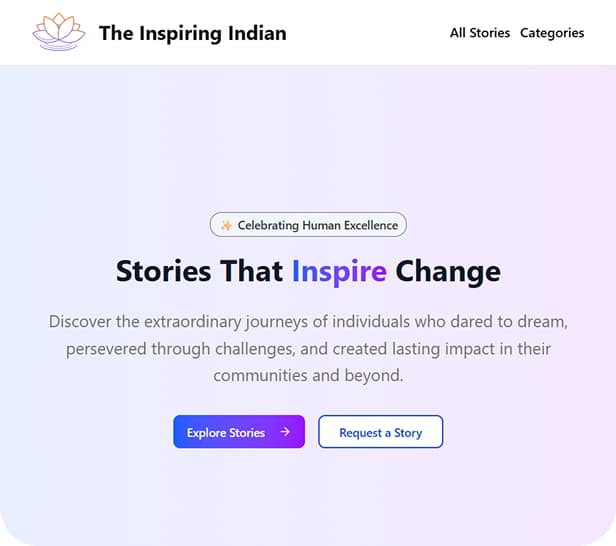 Inspiring Indian Screenshot